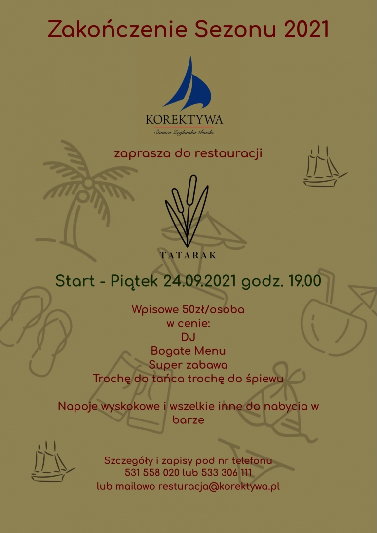 Zakończenie sezonu 2021