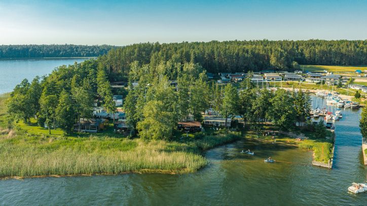 Plaża Korektywa, jezioro Bełdany